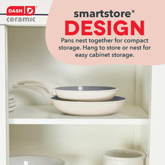 SmartStore™ 8" + 9.5" Nesting Fry Pan Set