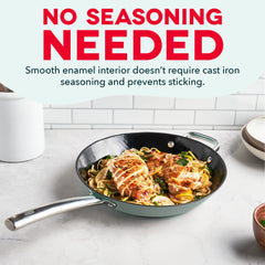 Lightweight Cast Iron Nonstick Pans