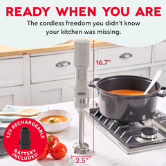 Cordless Immersion Blender