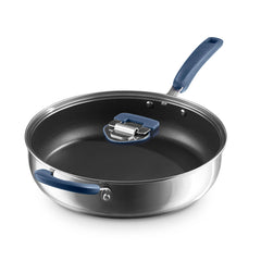 Zakarian by Dash 5qt TruPro Stainless Steel Saute Pan with Lid