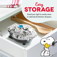 Peanuts® x Dash 75th Anniversary Mini Waffle Maker