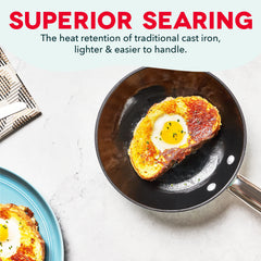 Lightweight Cast Iron Nonstick Pans